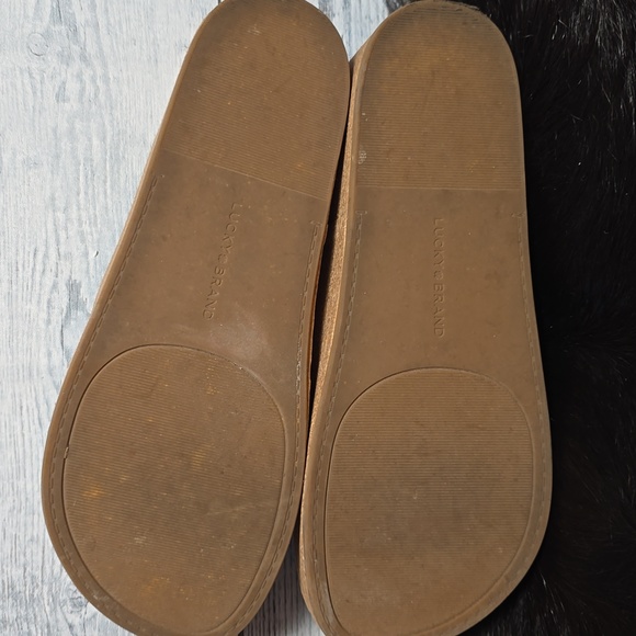 Lucky Brand Lellina Womens Leather Platform Sandals - Picture 8 of 8